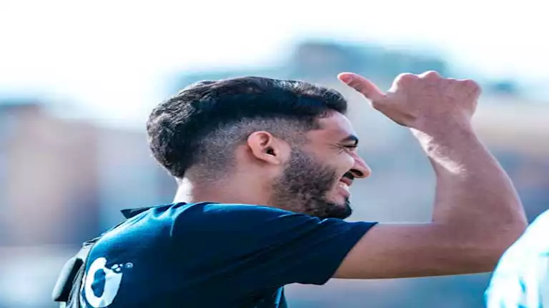 سيف فاروق جعفر من تدريبات الزمالك اليوم