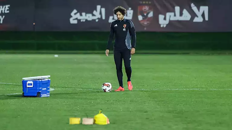 “بعد التعافي من الإصابة”.. محمد هاني يعود للمشاركة في التدري