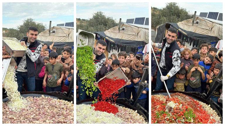 "جابلهم أكل ولعب".. ما حقيقة زيارة الشيف بوراك للأراضي الفلسطينية؟ (صور)