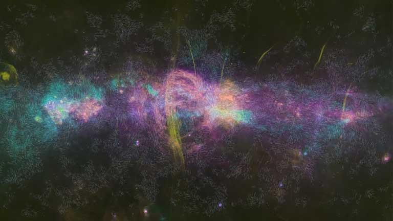 صورة.. خريطة مذهلة لمركز درب التبانة تكشف سر المحرك الكوني