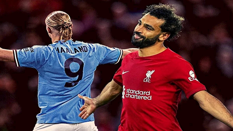 محمد صلاح يتفوق على هالاند ومبابي بالأكثر مساهمة في الدوريات الكبرى 