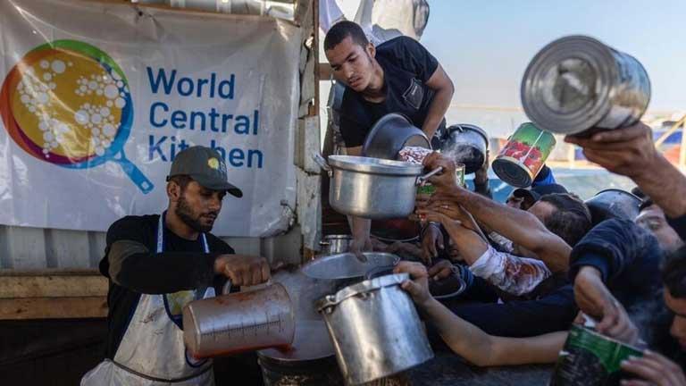 منظمة المطبخ المركزي العالمي تستأنف عملها في غزة