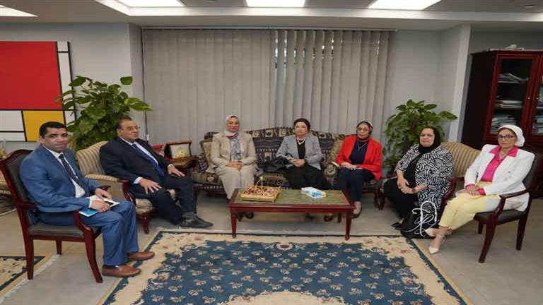تفاصيل لقاء رئيس الاتحاد العام للجمعيات الأهلية مع نائب رئيس جامعة عين شمس