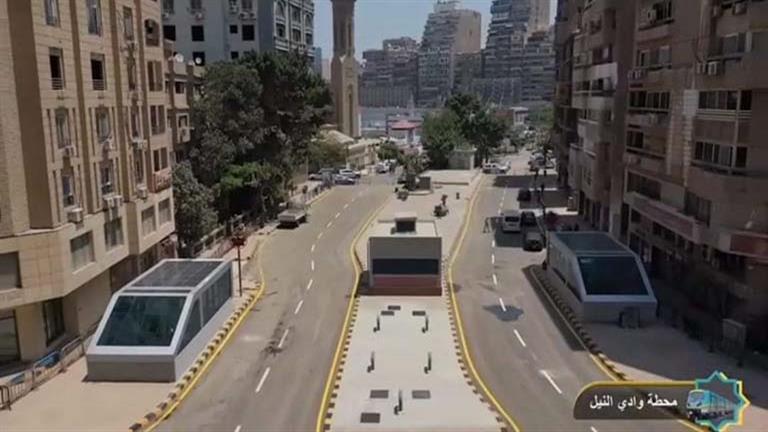 الجيزة: الانتهاء من رصف وإعادة تخطيط وتطوير الشوارع حول محطة مترو "وادي النيل" -(صور)