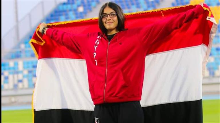 طالبة بجامعة حلوان تحصد الفضية في البطولة العربية للوثب العالي
