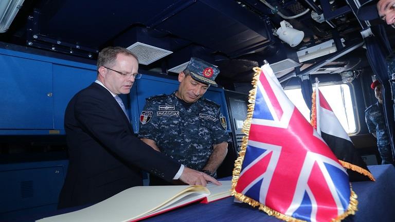 البحرية المصرية والبريطانية تنفذان التدريب البحري المشترك "مدافع الإسكندرية"