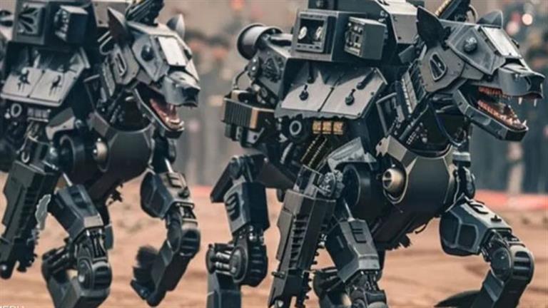 "مجهزة بمدافع رشاشة".. الصين تستعرض جيش الكلاب "الروبوتية" (فيديو)