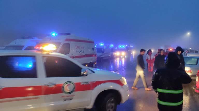 التلفزيون الإيراني: فرق الإنقاذ تعثر على حطام طائرة الرئيس إبراهيم رئيسي