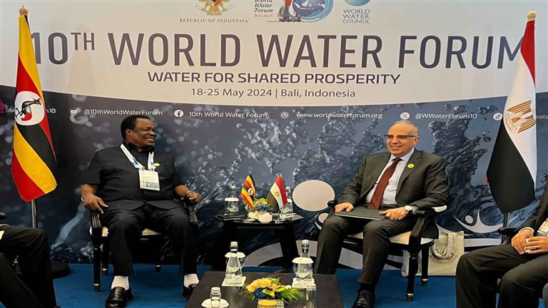 وزير الري يلتقي نظيره الأوغندى للتباحث حول سُبل تعزيز التعاون فى مجال المياه