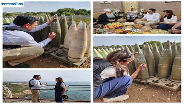 "أقضوا عليهم".. نيكي هيلي تكتب على صواريخ إسرائيلية قبل استهداف غزة (صور)