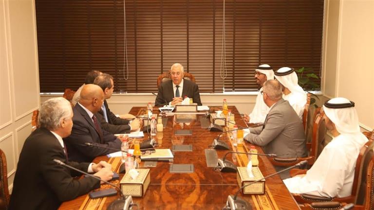 وزير الزراعة يستقبل رئيس هيئة السلامة الغذائية الإماراتي 