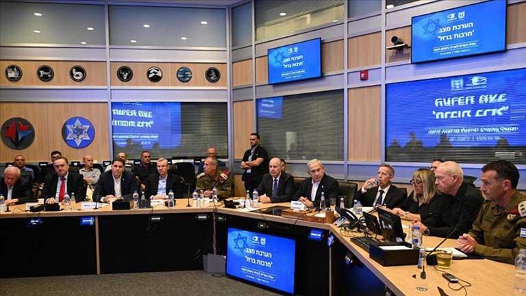 بعد اندلاع الحرائق.. مجلس الحرب الإسرائيلي يجتمع اليوم لبحث الأوضاع على جبهة لبنان