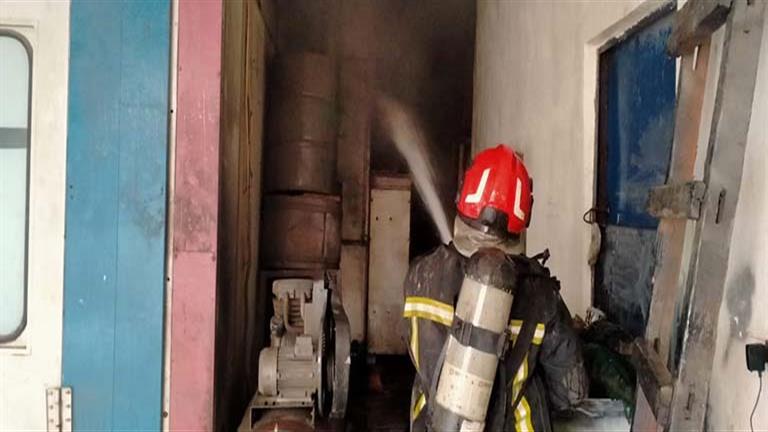 إخماد حريق داخل مصنع في مدينة 6 أكتوبر دون إصابات