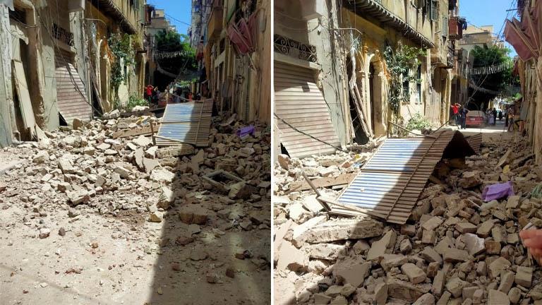 انهيار أجزاء من عقارين في الإسكندرية.. والحي يكشف التفاصيل (صور)
