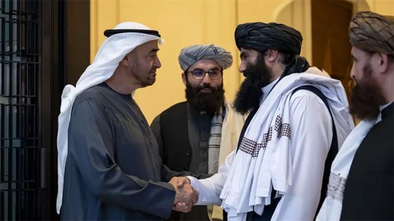 طالبان في ضيافة الإمارات.. ماذا يريد بن زايد من سراج الدين حقاني؟