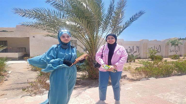 سهل ومباشر.. سعادة بين طلاب الثانوية الأزهرية بجنوب سيناء من امتحانات الفقه - فيديو وصور