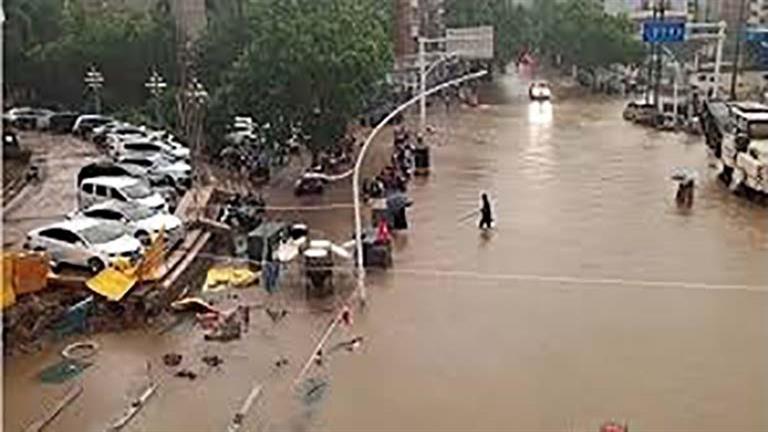 ارتفاع حصيلة الوفيات جراء الأمطار الغزيرة في الصين