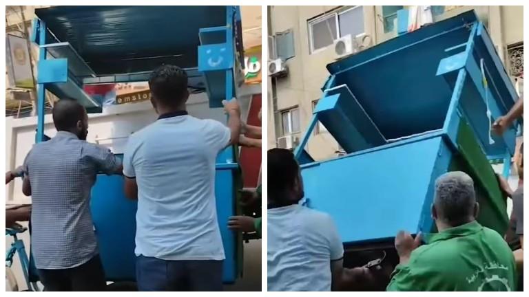 رئيس حي ثان طنطا يكشف كواليس فيديو رفع عربة بائع متجول من الشارع