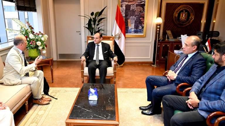 وزير التجارة يبحث مع كرافت هاينز العالمية استثمارات الشركة الحالية والمستقبلية بمصر
