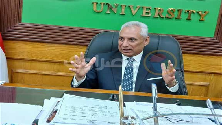 رئيس جامعة المنيا لـ"مصراوي": جئت لتطوير البشر والحجر وليس المنشآت فقط.. والتحول الرقمي أنقذ مواردنا