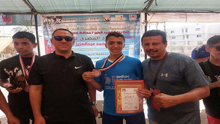 ‬أبطال المشروع الأولمبي بجنوب سيناء يحصدون مراكز متقدمة في بطولة الجمهورية للملاكمة