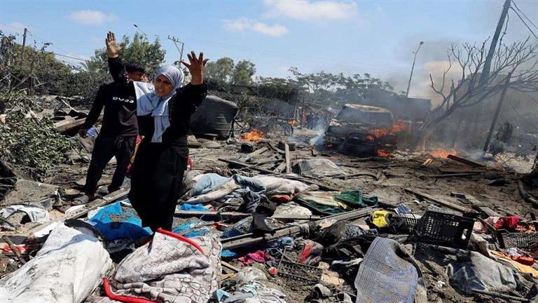 الحكومة بغزة: أكثر من 100 شهيد وجريح بمجزرة الاحتلال في خان يونس