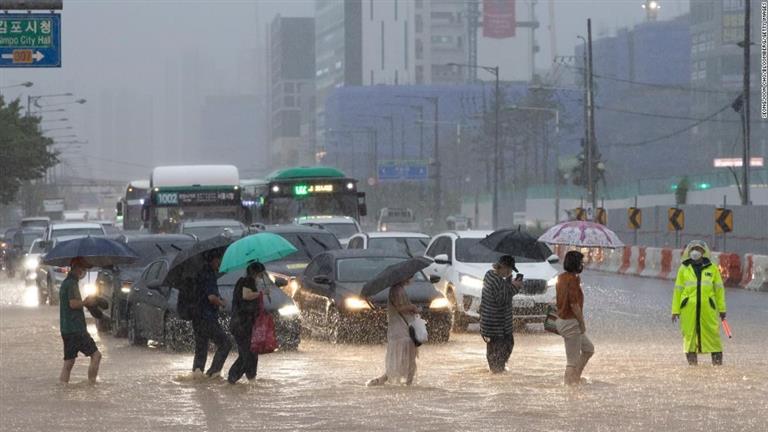استعدادات في كوريا الجنوبية لمواجهة الأمطار الغزيرة