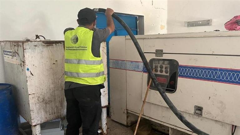 بلدية دير البلح: توقف العمل بمحطات معالجة الصرف الصحي