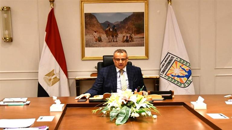 محافظ جنوب سيناء  يضع 19 بندًا لتقييم رؤساء المدن 
