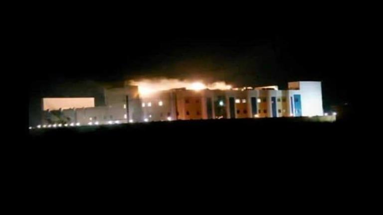 انفجار طفاية حريق.. تفاصيل حريق "مستشفى 30 يونيو" جنوبي بورسعيد 