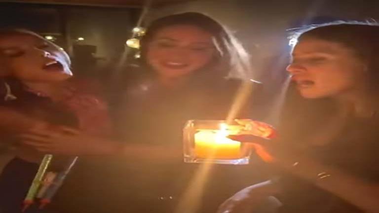 ناهد السباعي وجميلة عوض تحتفلان بعيد ميلاد منة شلبي (صور وفيديو) 