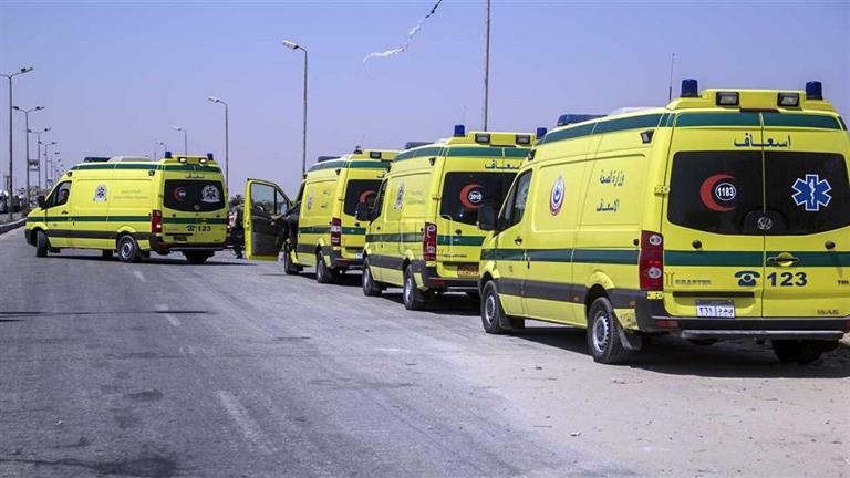 مصرع 3 وإصابة 7 عمال في انقلاب سيارة بكفر الشيخ