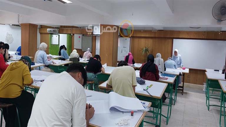 كلية التربية الفنية: 766 طالب وطالبة خضعوا لاختبارات القدرات  
