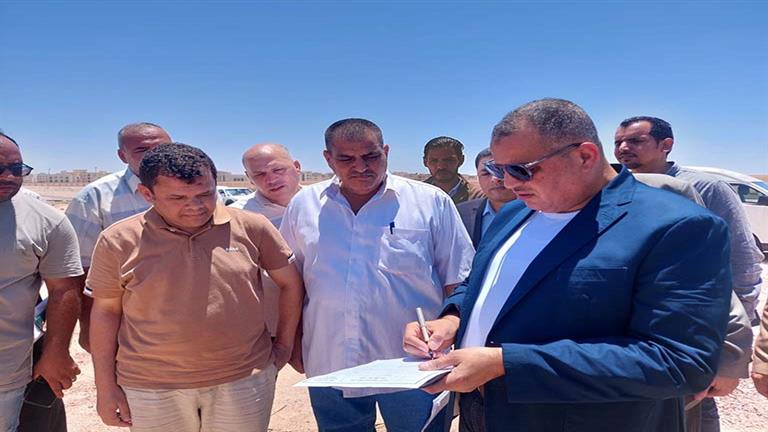 بتكلفة 54 مليون جنيه.. محافظ جنوب سيناء يتفقد الأعمال الإنشائية بمدرسة الزراعة بمدينة الطور (صور)