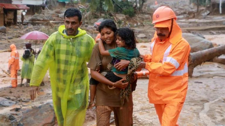 مقتل 36 شخصًا جراء انهيارات أرضية  في الهند