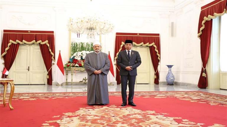 الرئيس الإندونيسي وشيخ الأزهر يناقشان إطلاق مبادرة لتحالف الأديان من أجل التنمية والسلام