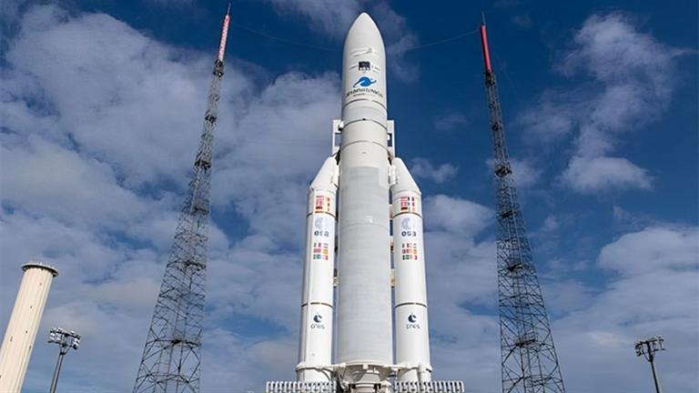 إطلاق الصاروخ الأوروبي الجديد "أريان 6" إلى الفضاء