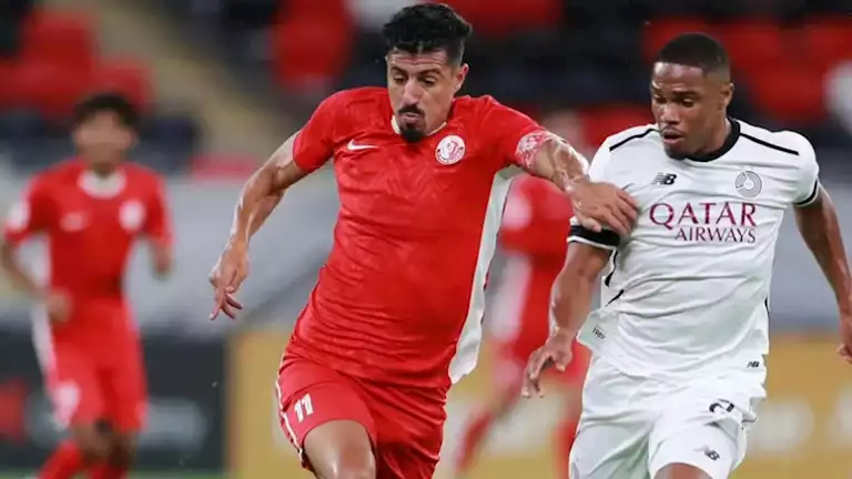 بغداد بونجاح لاعب الشمال القطري