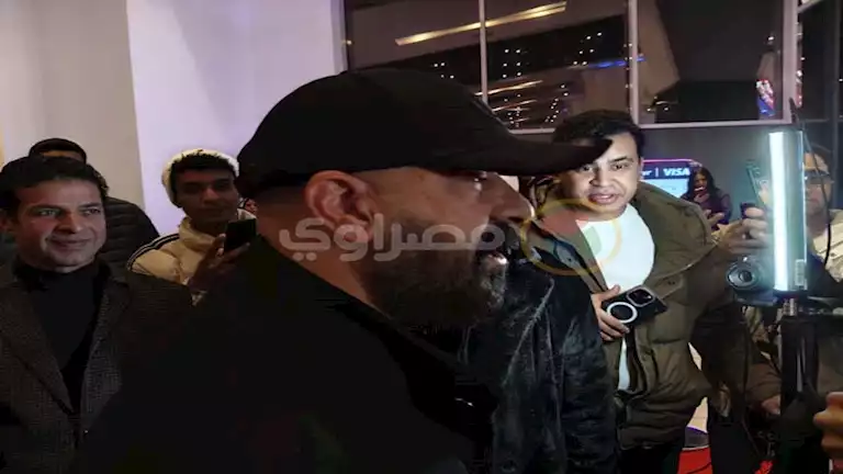 بالصور.. محمد سعد يحتفل بالعرض الخاص لفيلمه الجديد "الدشاش"