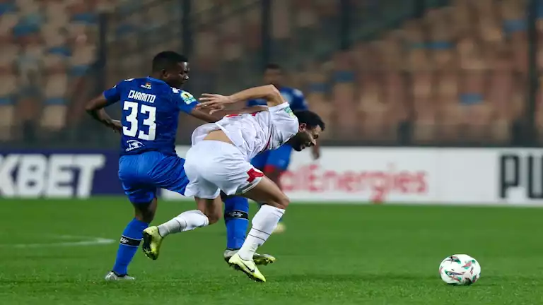 لحظة بلحظة.. الزمالك 0-0 بلاك بولز.. كأس الكونفدرالية