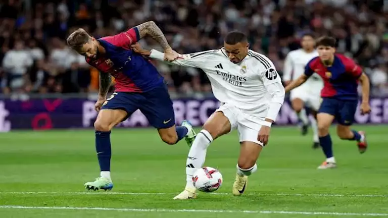 موعد مباراة ريال مدريد وبرشلونة والقنوات الناقلة