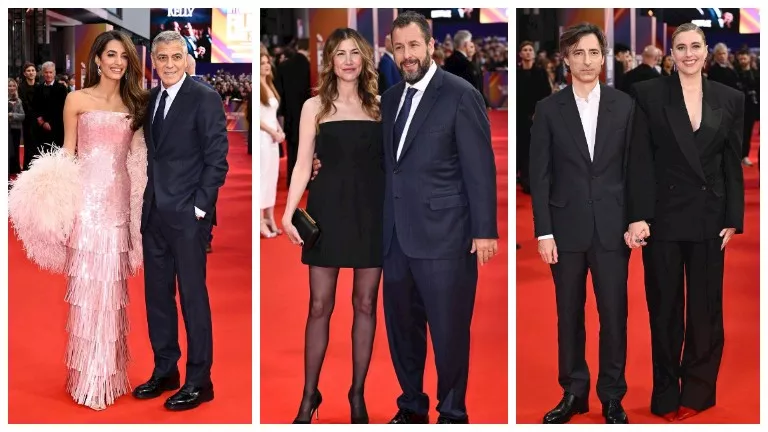 جورج كلوني وأمل علم الدين يتألقان في مهرجان لندن السينمائي