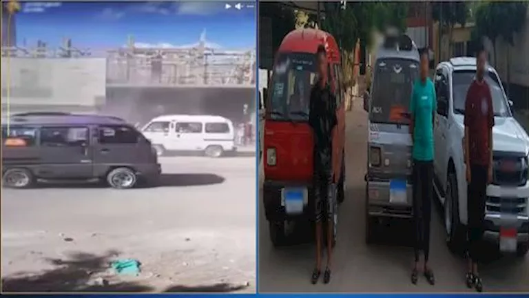 الفرح انتهى في القسم.. ضبط شباب استعرضوا بالسيارات وافتعلوا مشاجرة بالغربية