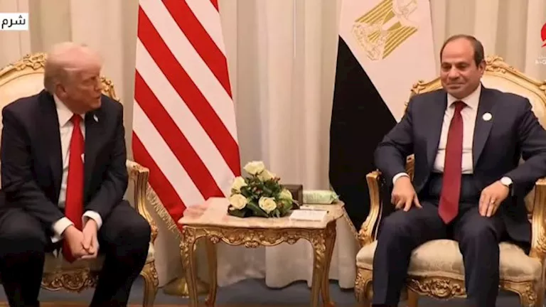 مصراوي | ترامب من شرم الشيخ: محادثات المرحلة الثانية بشأن اتفاق غزة بدأت