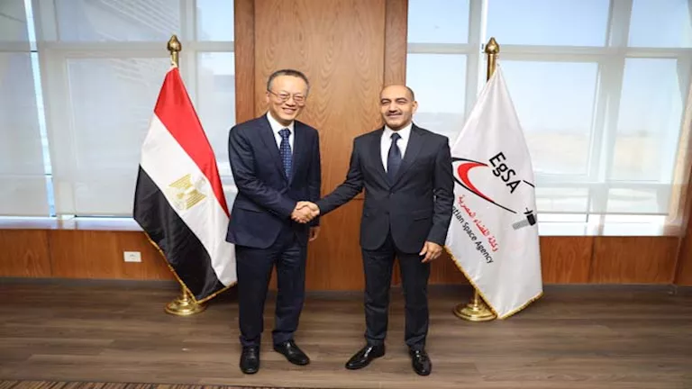 وكالة الفضاء المصرية تستقبل وفدًا رفيع المستوى من وزارة العلوم والتكنو