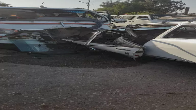 تصادم مروع على الدائري بعد طلعة مؤسسة الزكاة