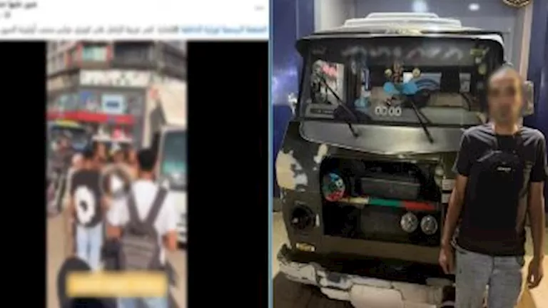 ضبط سائق ميكروباص مارس البلطجة على زميله بالقليوبية