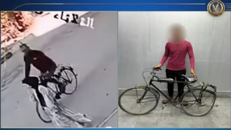 ضبط لص خطف هاتف فتاة باستخدام دراجة هوائية بالإسماعيلية