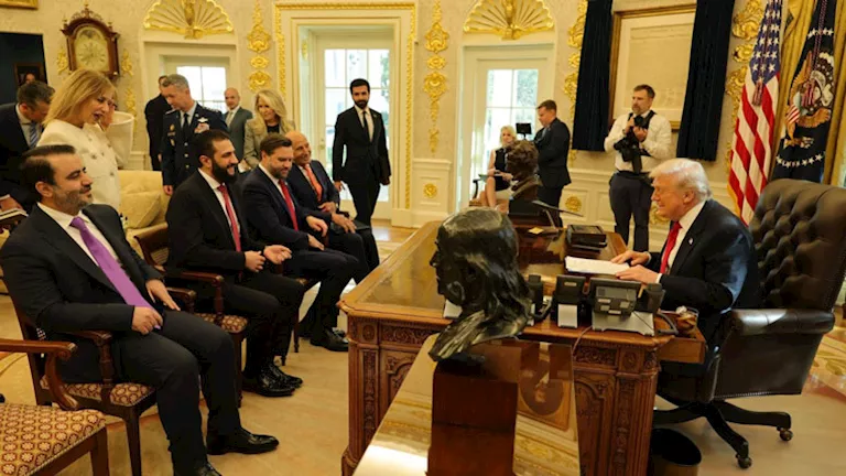 ترامب: الرئيس الشرع قائد قوي وأنا أحبه