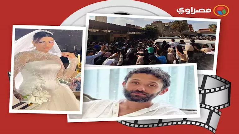 انهيار زوجة إسماعيل الليثي في جنازته وزفاف فنانة ودعم الجمهور لآن الرفاعي